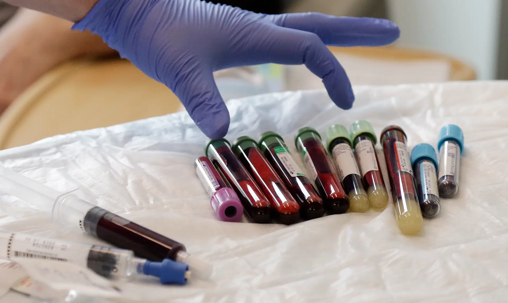 Análises ao sangue