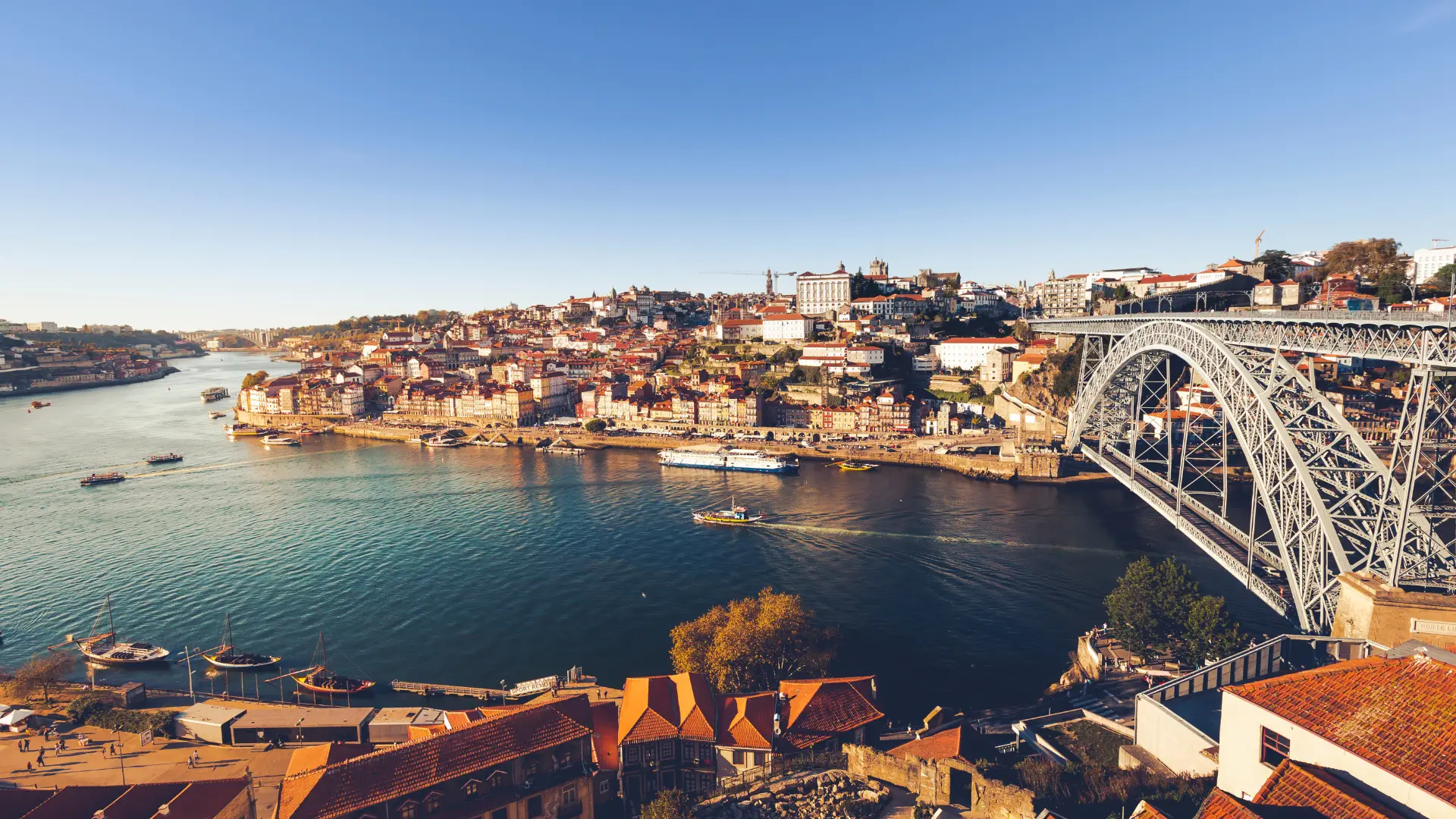 Vista sobre a cidade do Porto.
