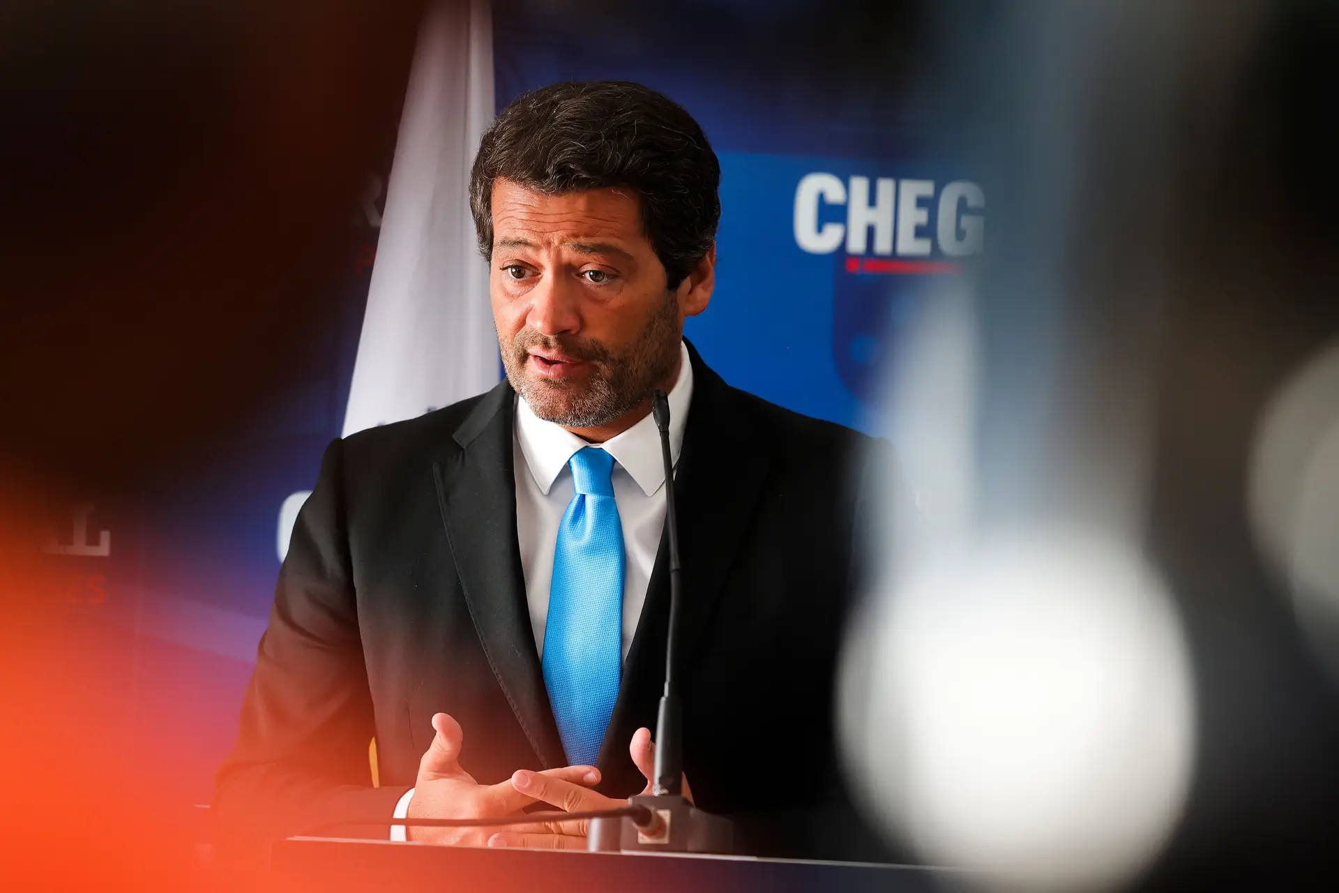 O líder do Chega, André Ventura