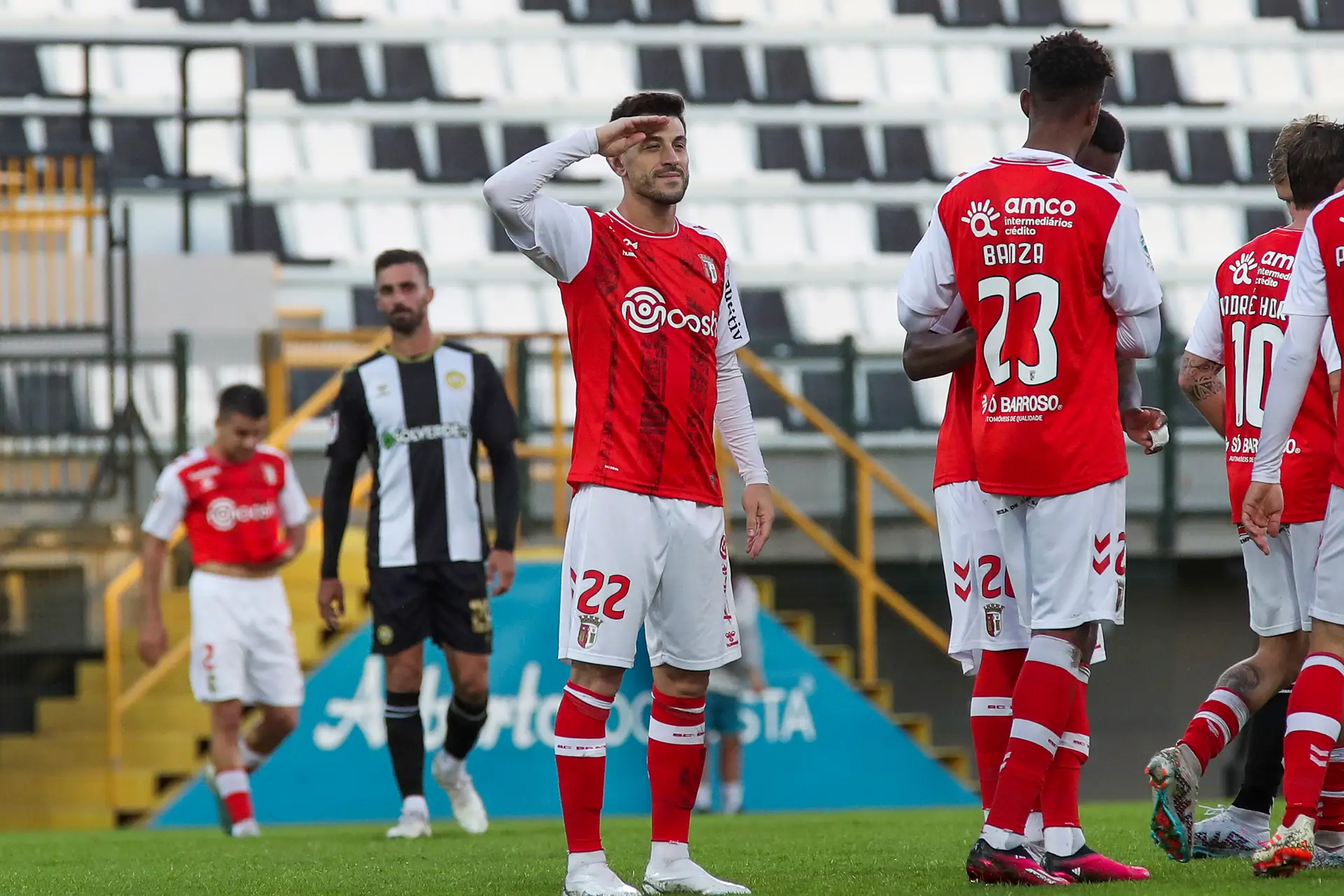 Taça de Portugal: SC Braga não dá hipótese e goleia Nacional