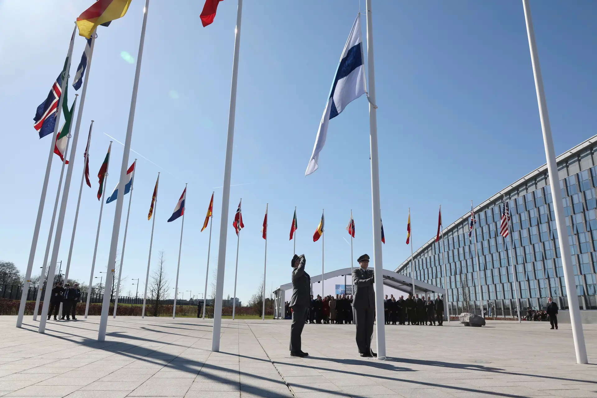 Finlândia realiza primeiro exercício militar como membro da NATO