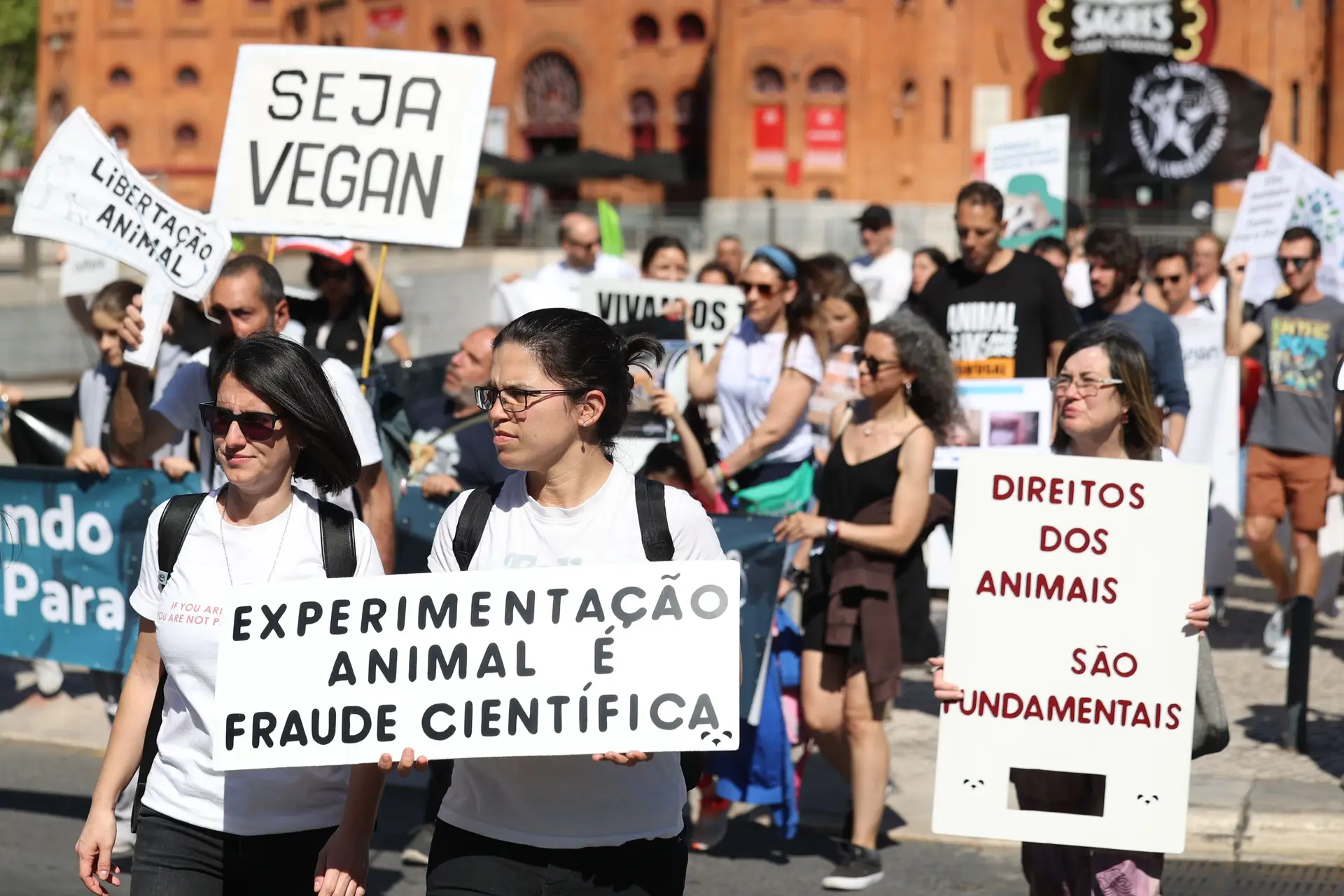 Marcha anual "Animais na Constituição", em Lisboa