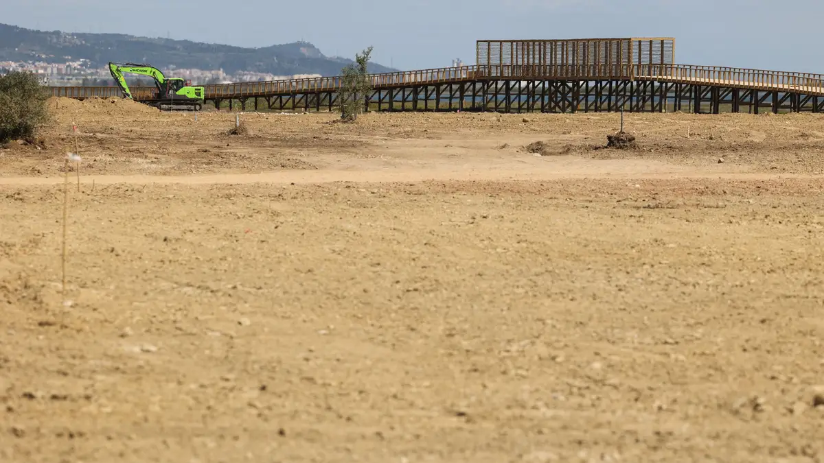 As obras de preparação do recinto do Parque Tejo-Trancão para a Jornada Mundial da Juventude (JMJ) de Lisboa 2023
