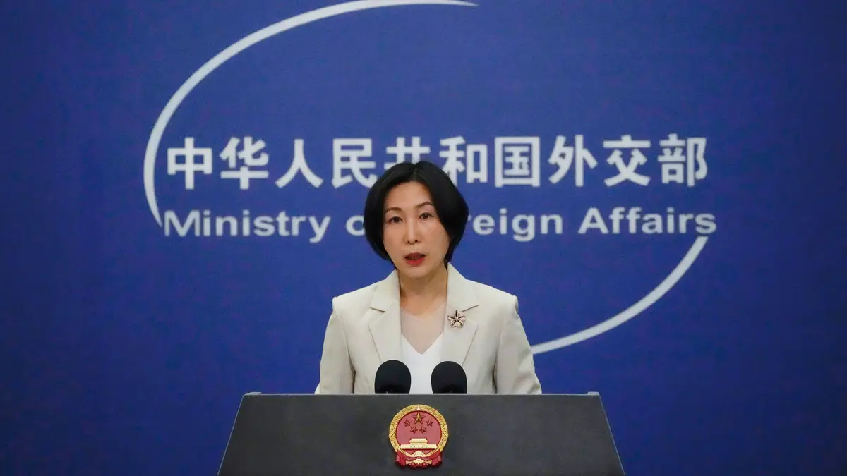 Mao Ning, porta-voz do Ministério dos Negócios Estrangeiros chinês