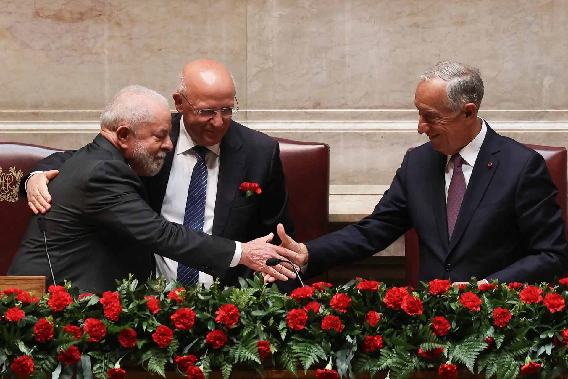 Presidente do Brasil, Lula da Silva, em Portugal