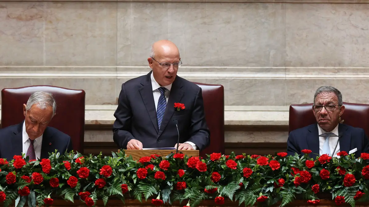 O presidente da Assembleia da República, Augusto Santos Silva