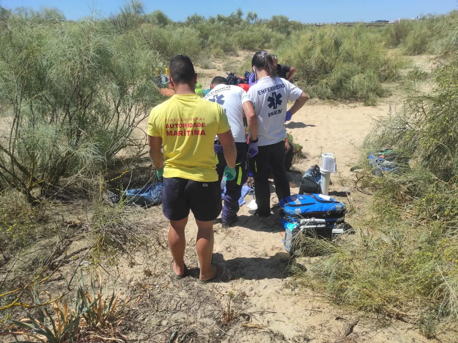 Encontrado corpo na praia de Altura em Vila Real de Santo António imagem