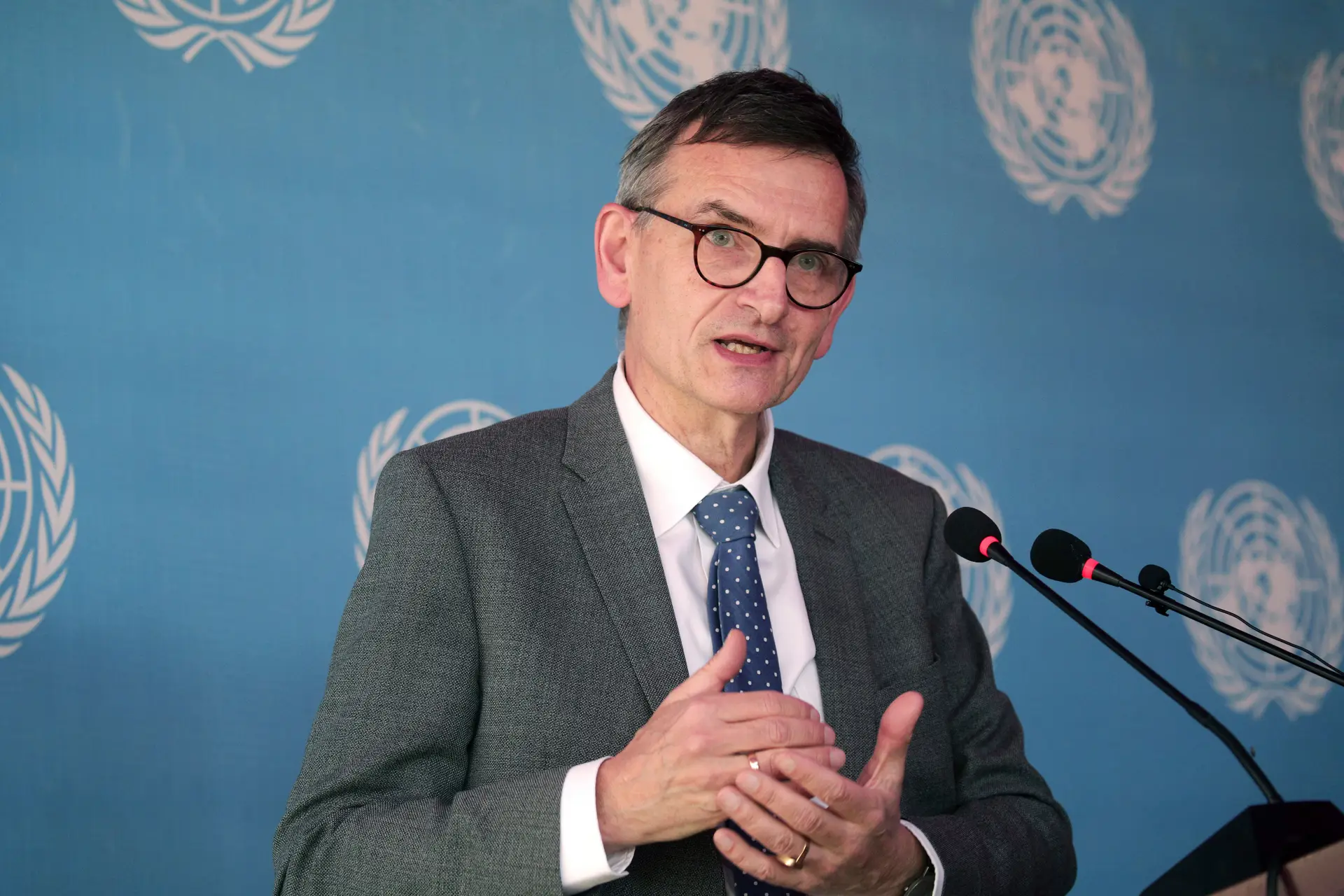 O enviado da ONU para o Sudão, Volker Perthes