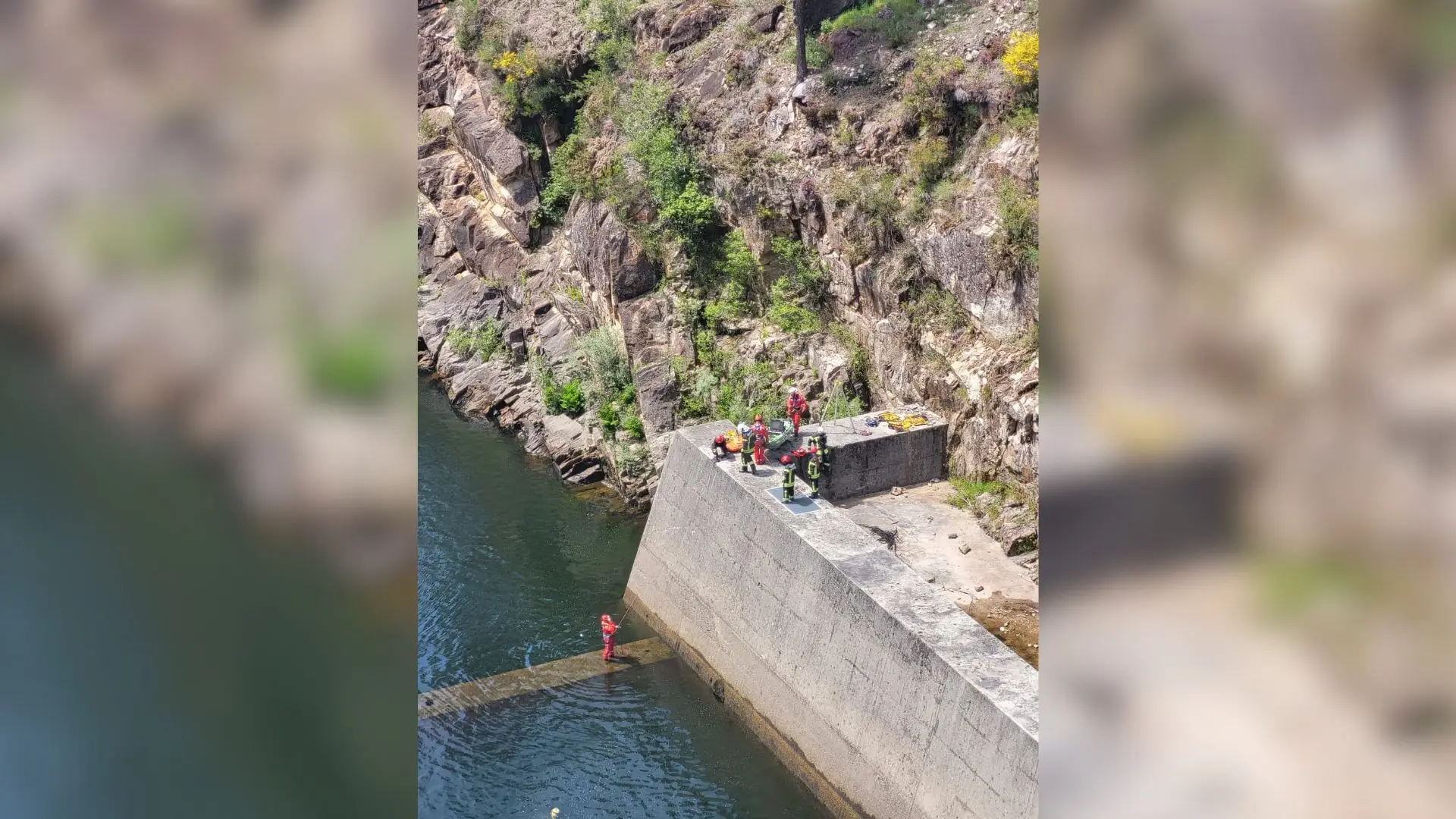 Resgate barragem Ponte da Barca