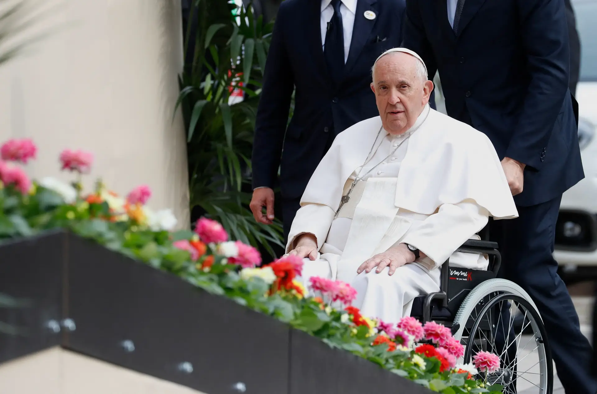 Papa Francisco em visita à Hungria.
