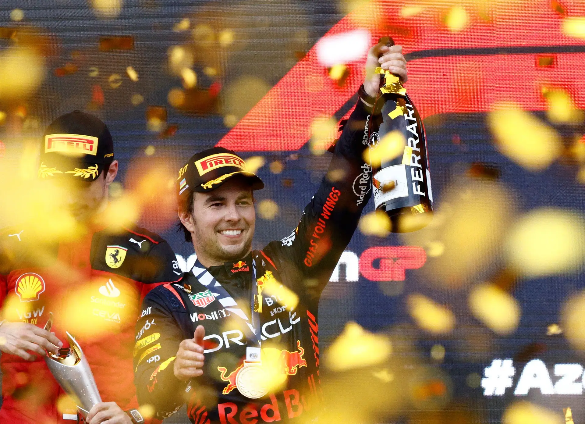 Fórmula 1: Sergio Pérez vence GP do Azerbaijão e aproxima-se de Verstappen no Mundial