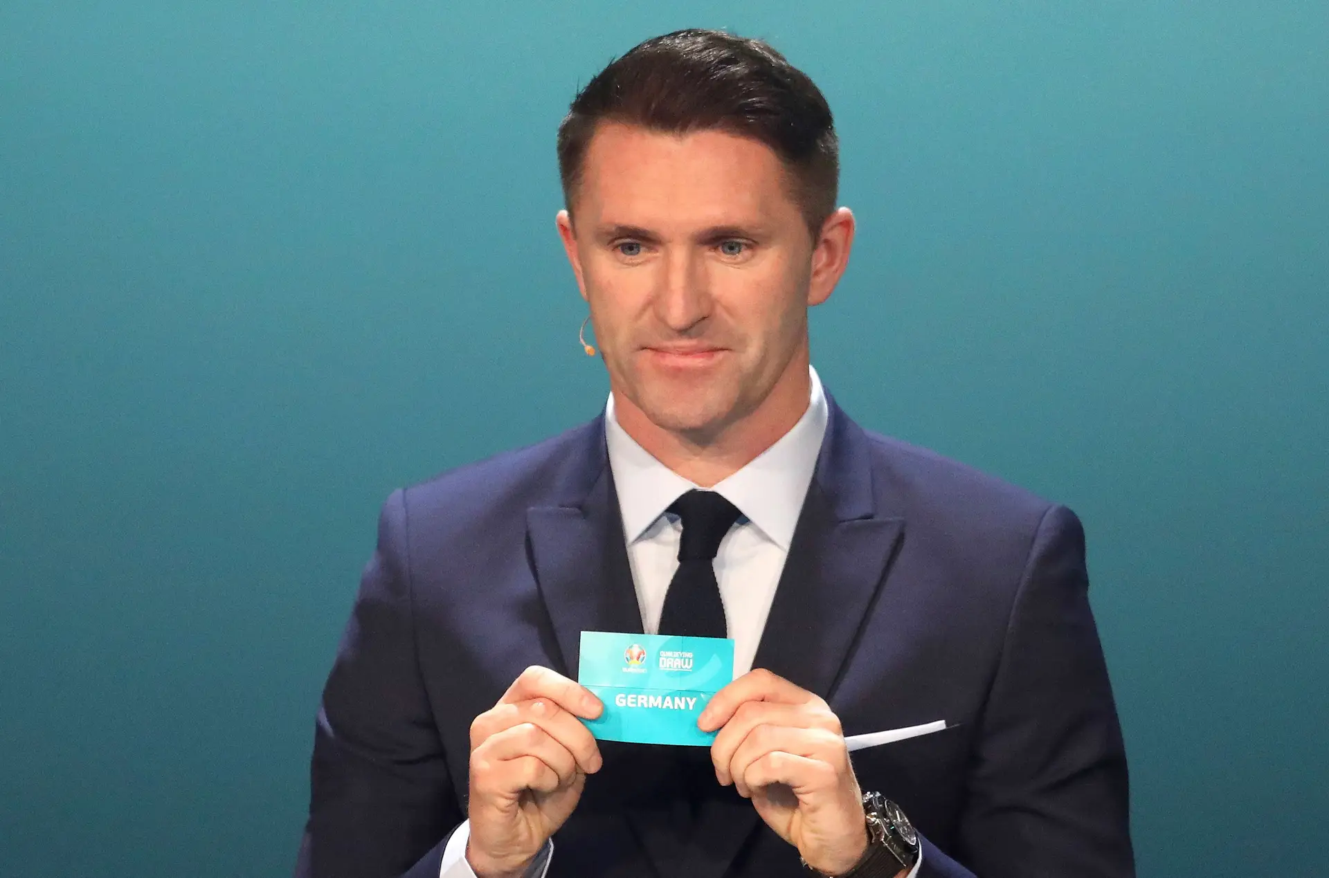 Antigo avançado irlandês, Robbie Keane