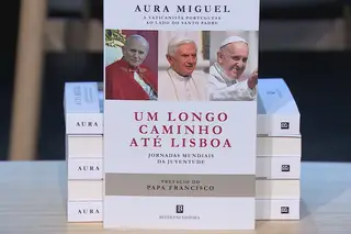 "Um longo caminho até Lisboa": livro de Aura Miguel conta com prefácio do Papa