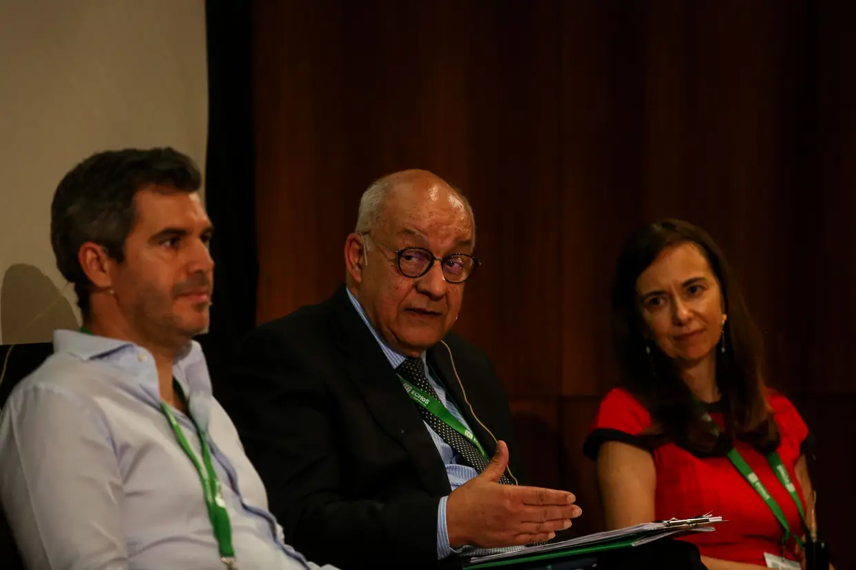 Jorge Lima, da ASPIC- Associação Portuguesa de Investigação em Cancro, Vitor Neves, presidente Europacolon Portugal e Maria Rita Dionísio, diretora médica da Novartis Portugal