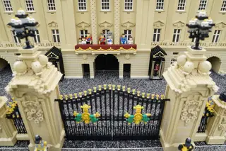Coroação de Carlos III em lego pode ser visitada em Windsor