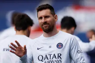 Lionel Messi a caminho dos Estados Unidos