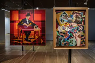 Mural panorâmico conta 40 anos de história da arte em mais de 200 obras da Gulbenkian