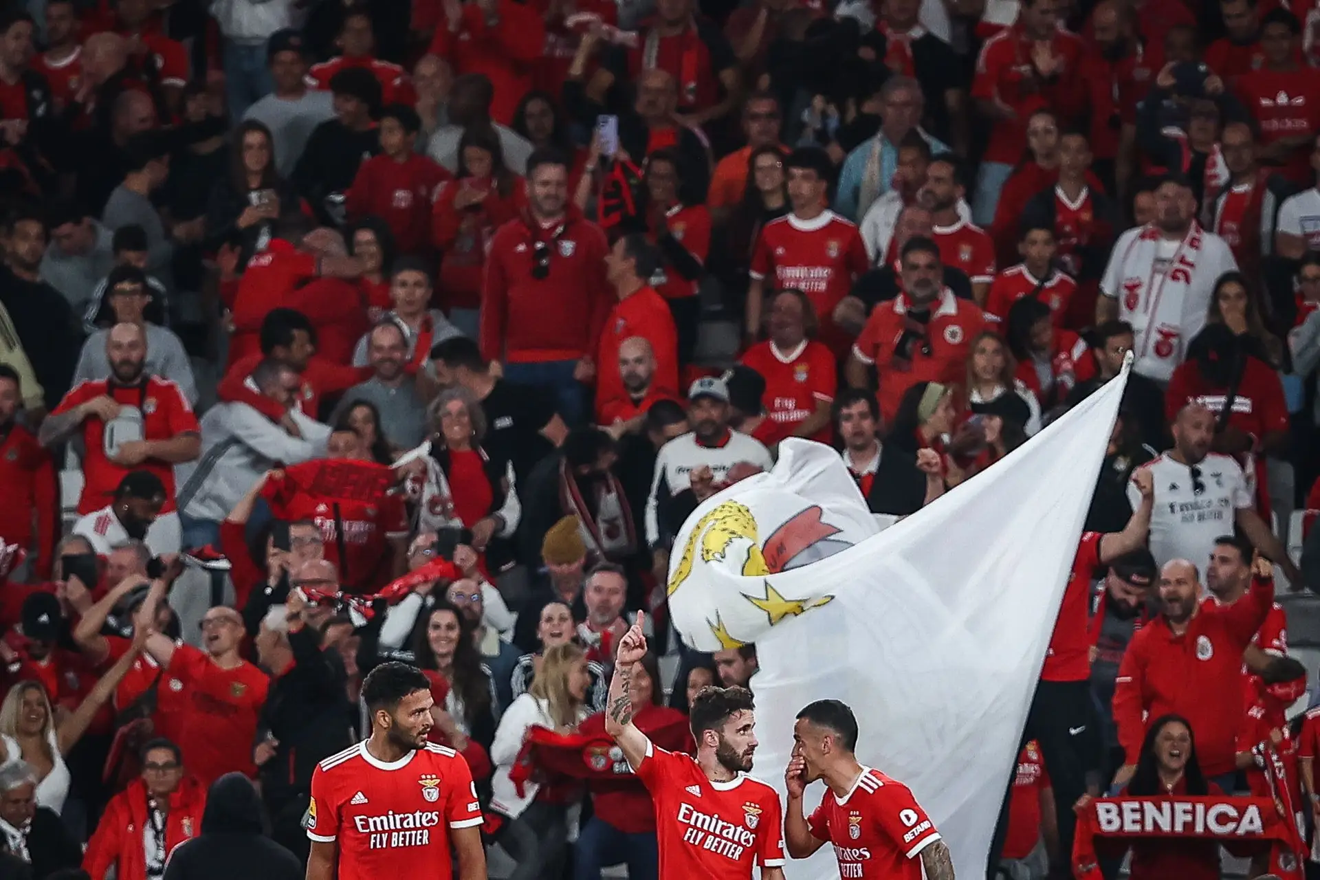 Benfica vence SC Braga e reforça liderança