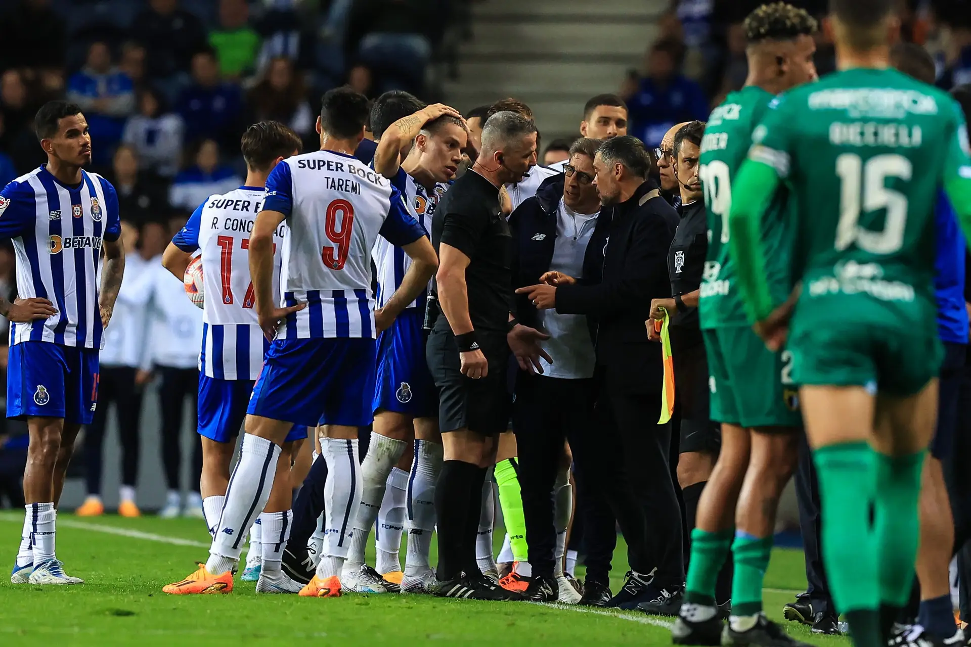 Sérgio Conceição está suspenso preventivamente após expulsão no Dragão