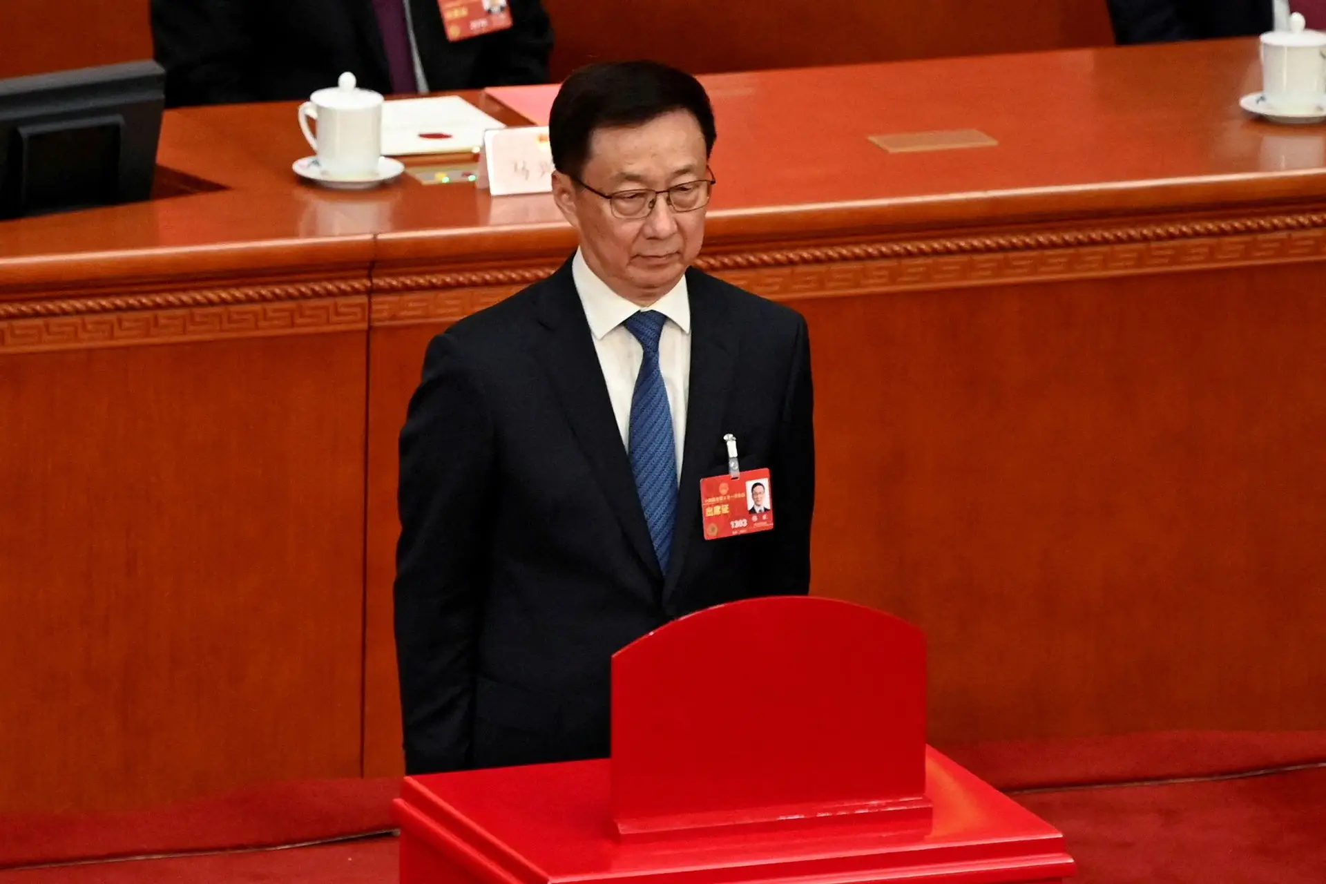 Han Zheng, vice-Presidente da China.