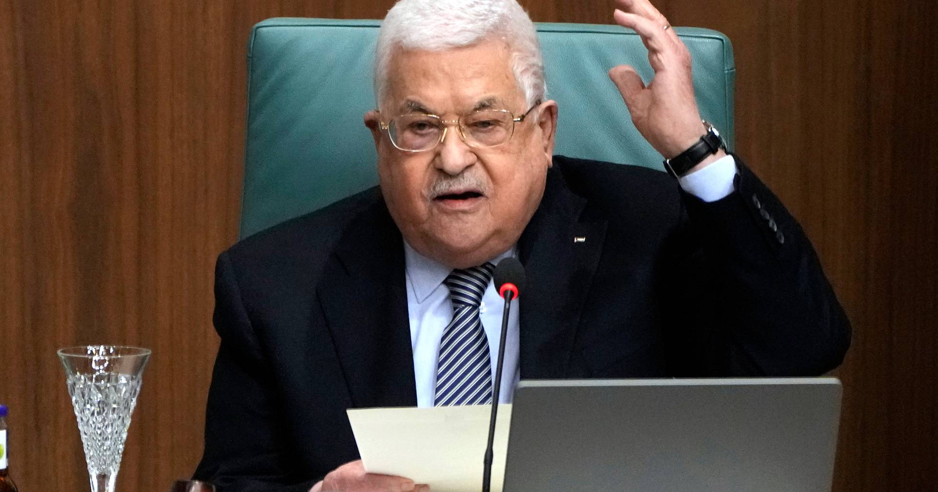 Palestinian president demands UN ‘suspend’ Israel