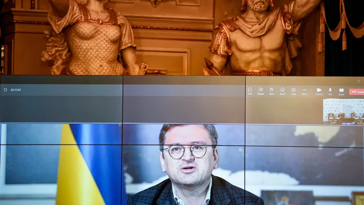 Ministro dos Negócios Estrangeiros da Ucrânia, Dmytro Kuleba