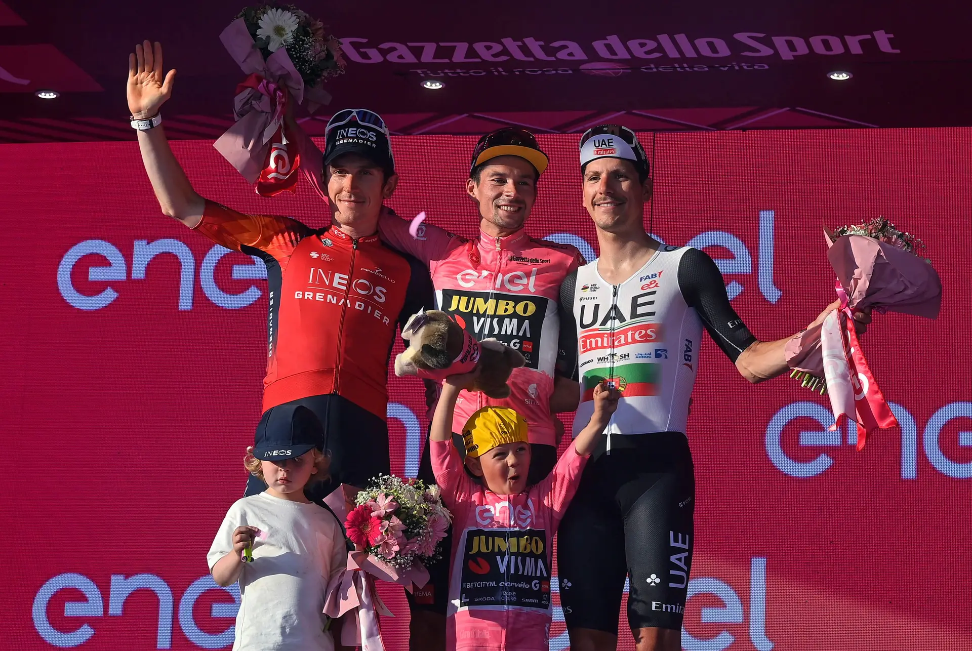 João Almeida é o primeiro ciclista português no pódio final do Giro