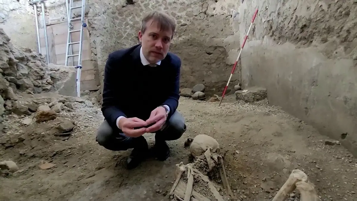 Gabriel Zuchtriegel, diretor do Parque Arqueológico de Pompeia.