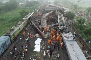 Novo balanço de vítimas do acidente ferroviário na Índia