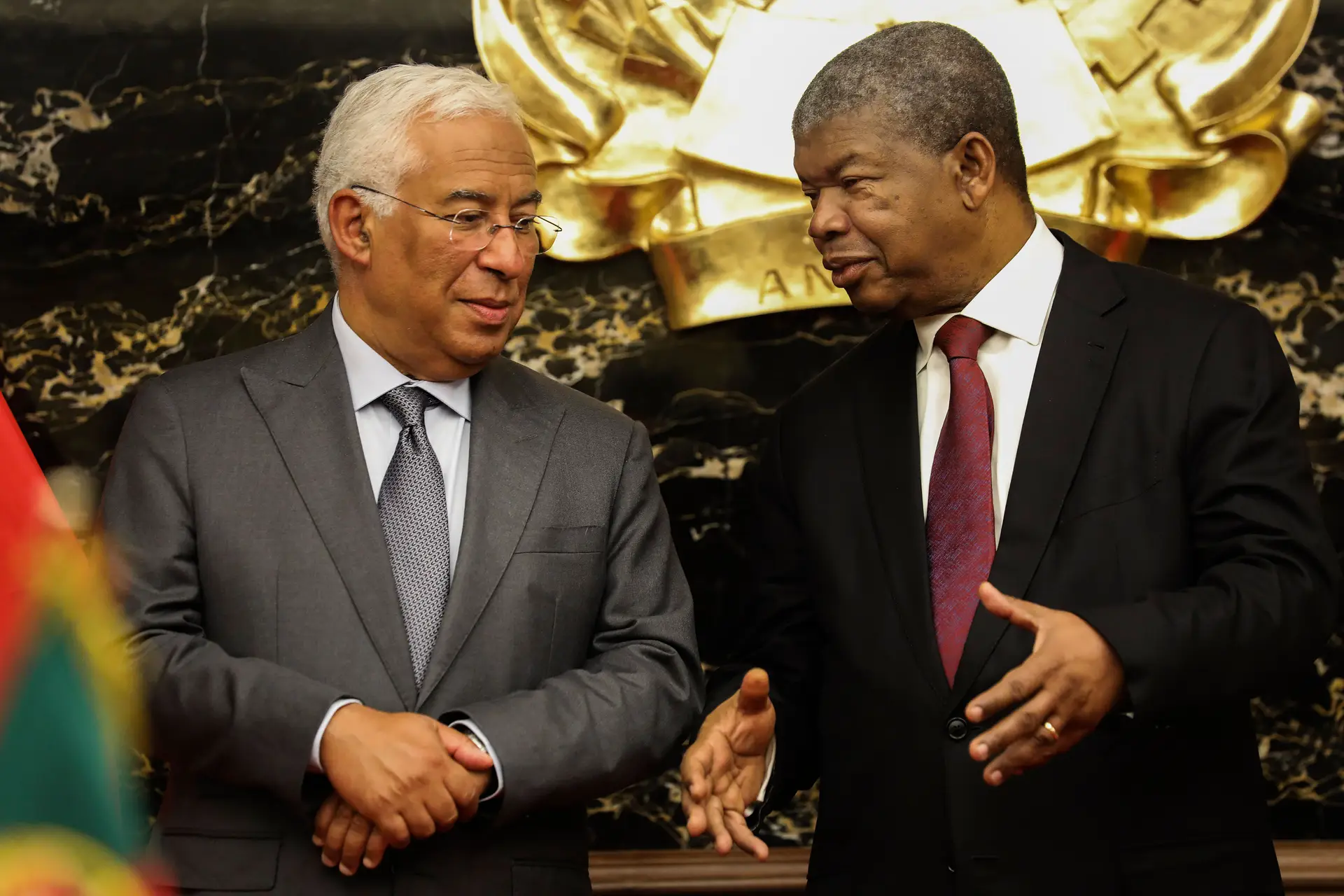 António Costa e João Lourenço