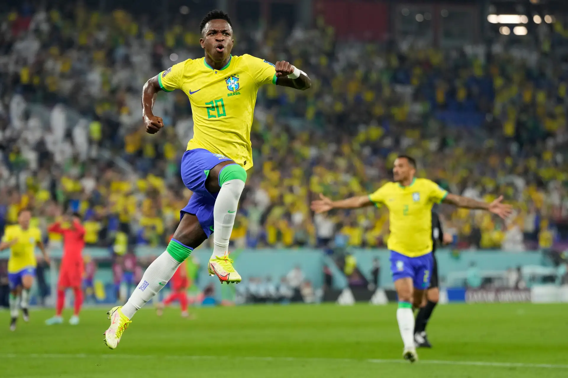 Vinicius Júnior, internacional brasileiro