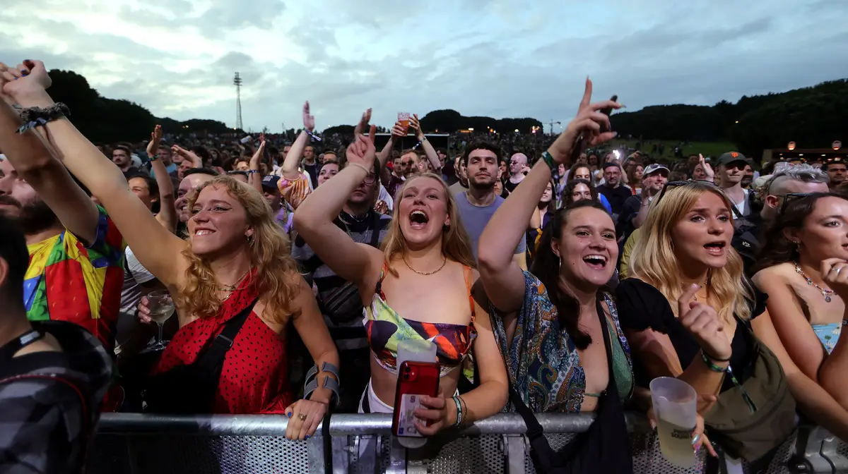 Recinto do festival Primavera Sound Porto, no Parque da Cidade
