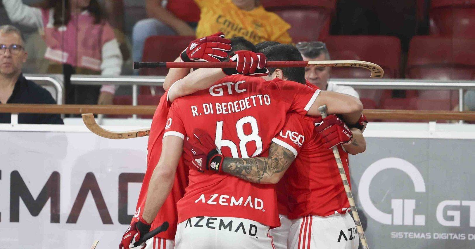 Benfica campeão nacional de hóquei em patins pela 24.ª vez