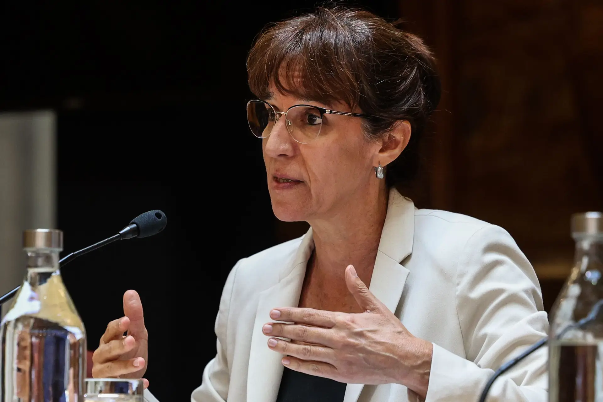 Militar do curso dos Comandos está a "reagir a estímulos", diz ministra