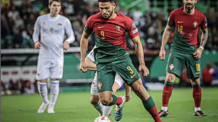 avançado da seleção nacional, Gonçalo Ramos