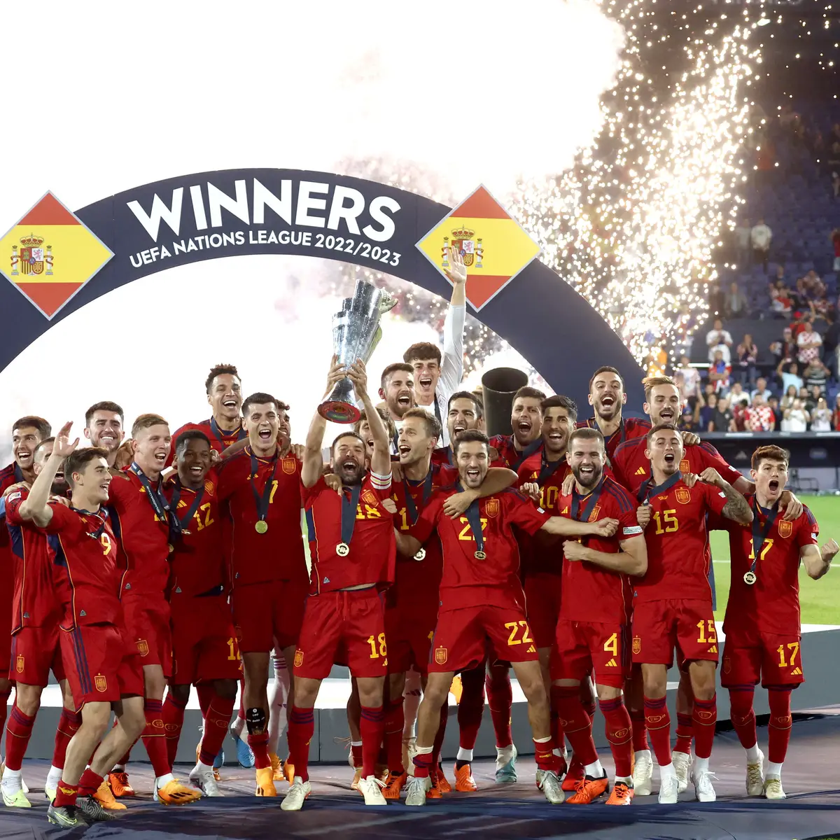 Espanha bate Croácia nos penáltis e conquista terceira edição da Liga das  Nações - Desporto - SAPO 24