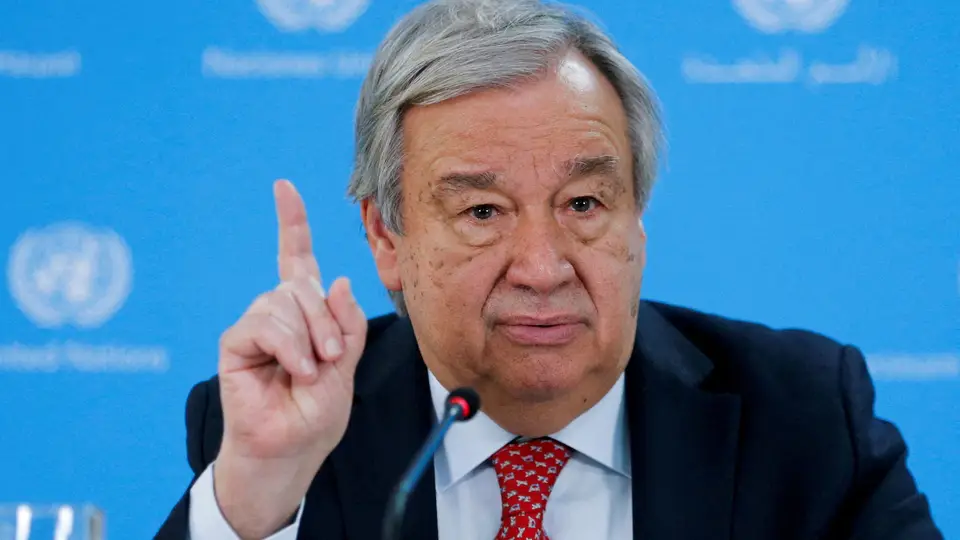 O secretário-geral da ONU, António Guterres