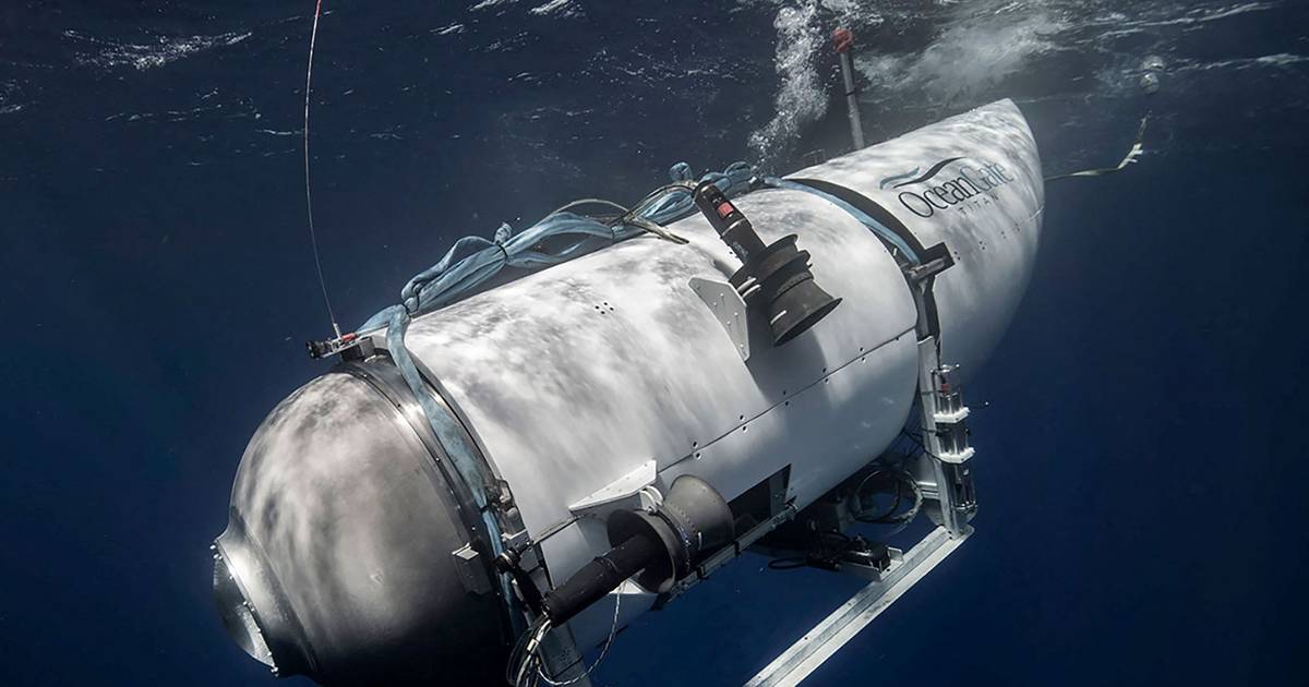 Divulgado áudio do momento em que o submarino Titan implodiu