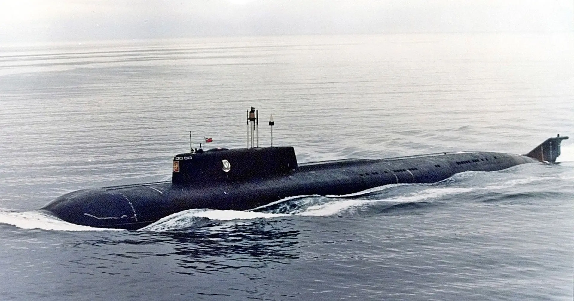 O submarino nuclear russo Kursk