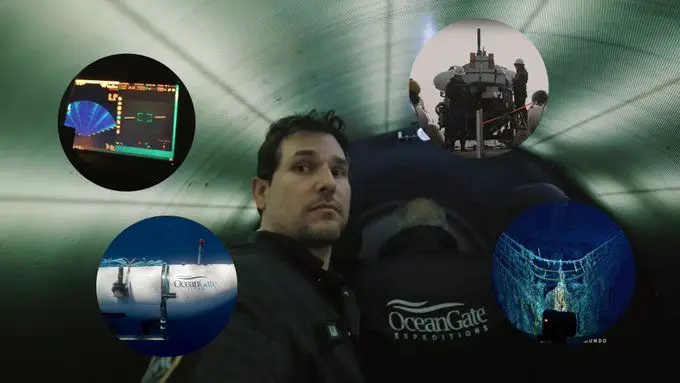 "Valeu a pena o risco para ver o Titanic", diz youtuber que viajou no submarino desaparecido