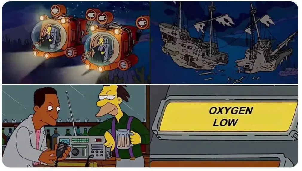 Simpsons previram desaparecimento do submarino Titan?