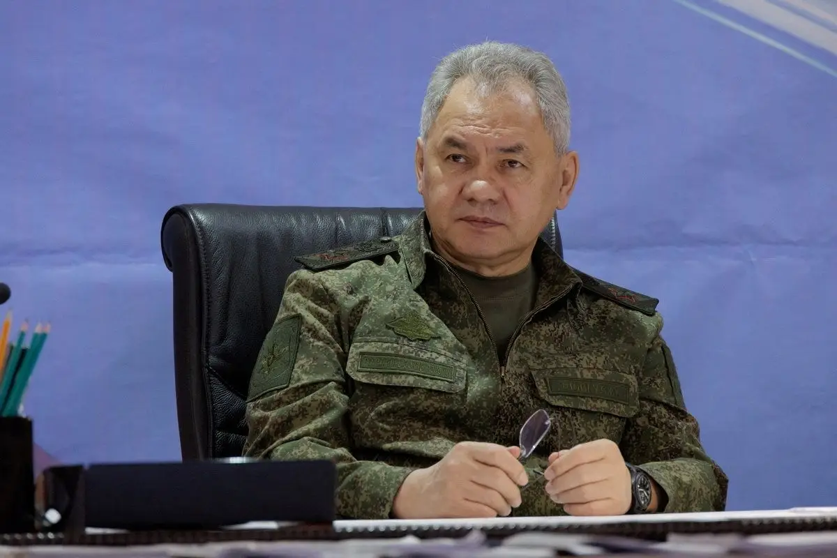 O ministro da Defesa russo, Sergei Shoigu