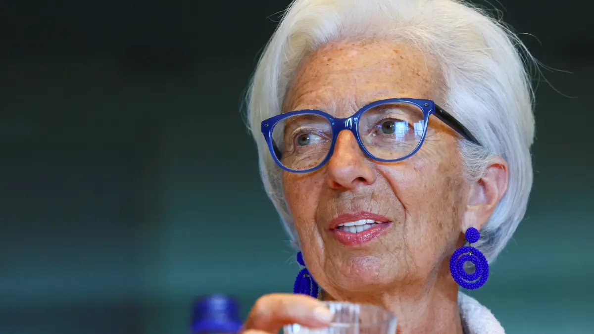 Presidente do Banco Central Europeu (BCE), Christine Lagarde