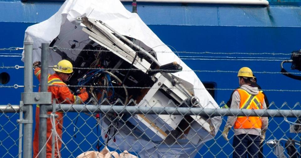 Relatório revela "causa provável" para a implosão do submersível Titan