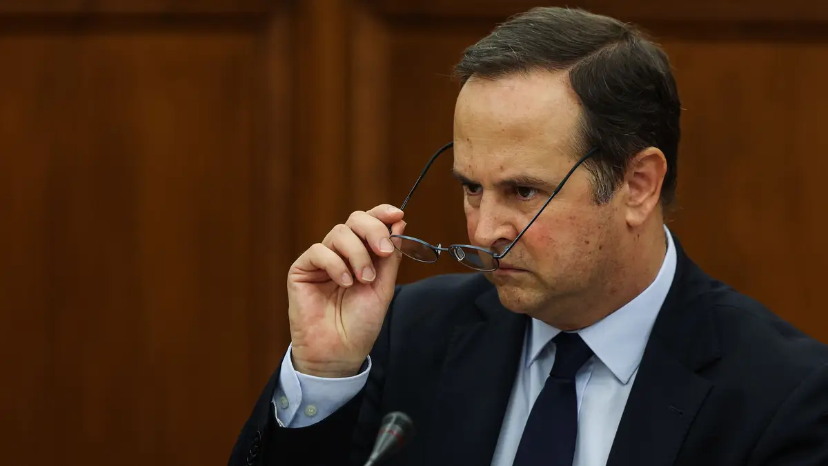 O ministro das Finanças, Fernando Medina
