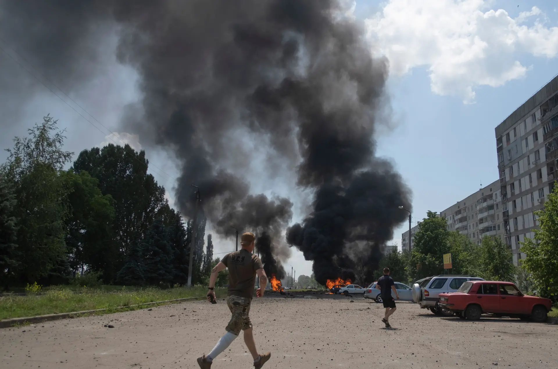 Ucrânia: dois bebés entre 31 feridos em ataque russo na província de Kharkiv