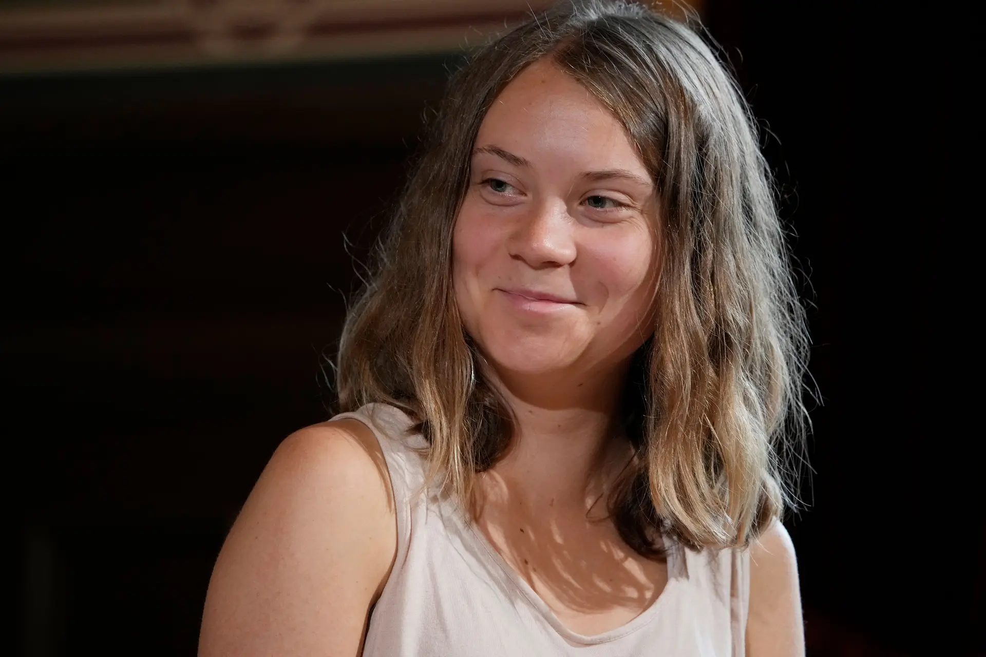 Greta Thunberg em protesto junto do Parlamento Europeu pela aprovação da  Lei do Restauro da Natureza - SIC Notícias