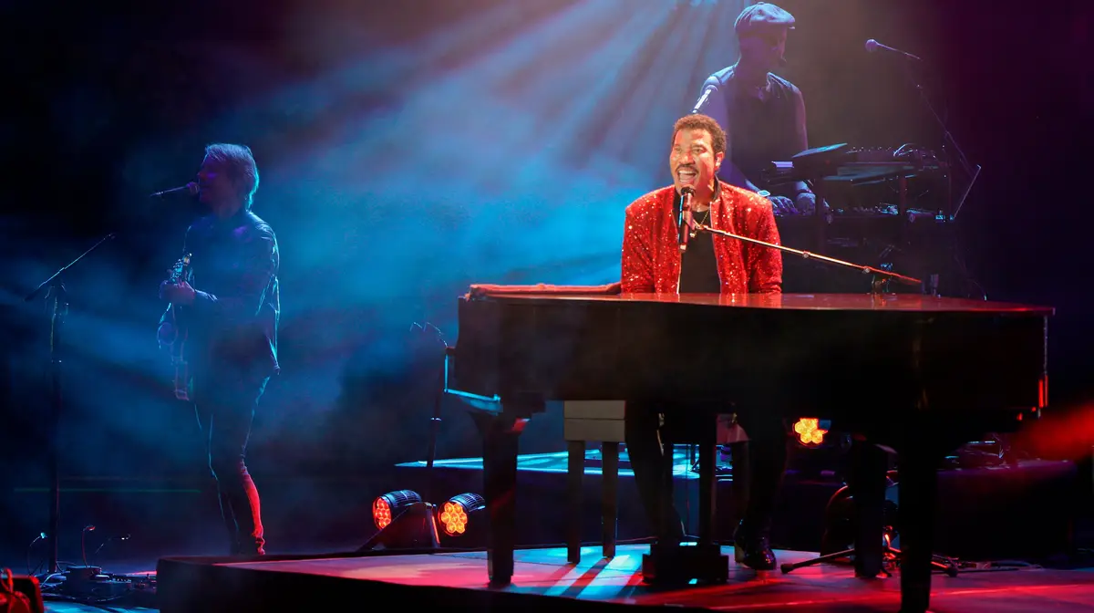 Lionel Richie num festival em Marbella, Espanha