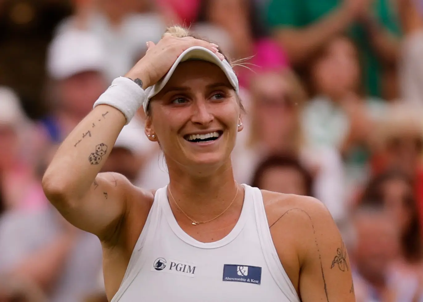 Marketa Vondrousova vence final feminina de Wimbledon, tênis