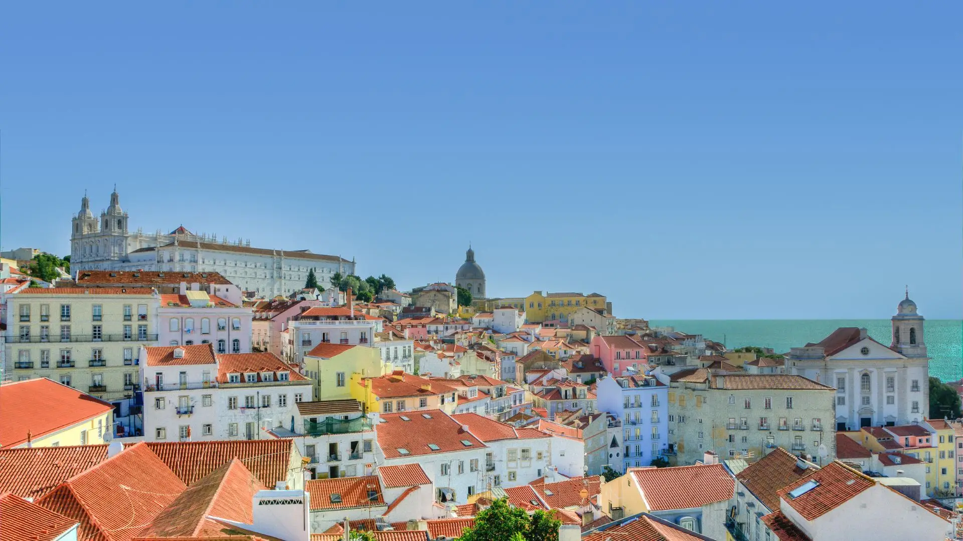 Lisbon city view
